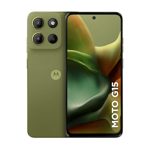 imagem-Smartphone Motorola Moto g15 256GB - Verde