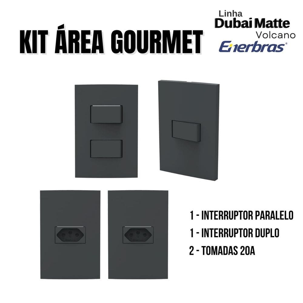 Kit Area Gourmet Volcano Matte Dubai