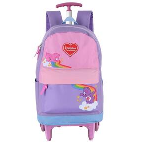 Mochila Ursinhos Carinhosos Escolar De Rodinhas Reforçada