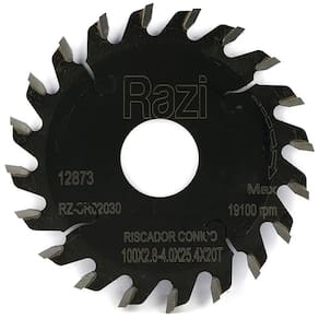 Riscador 100X25x24z Esp.2,8Mm Duplo Razi Rz-Sr02033