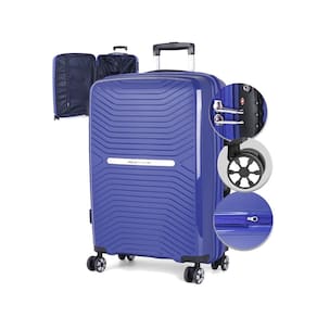 Mala De Viagem 23Kg Polipropileno Expansível Anti-Furto Tsa