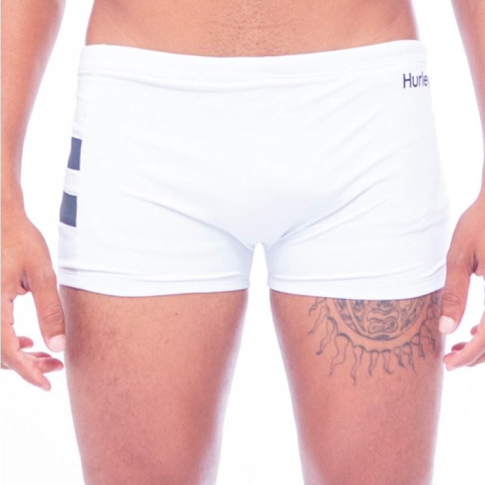 Sunga Hurley Boxer Block Party SM25 Branco