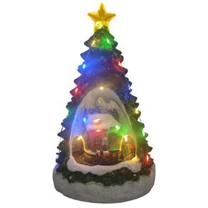 Vila Natalina Arvore De Natal Toca Musicas Com Luz Movimento Iluminação Enfeite Decoração Luxo