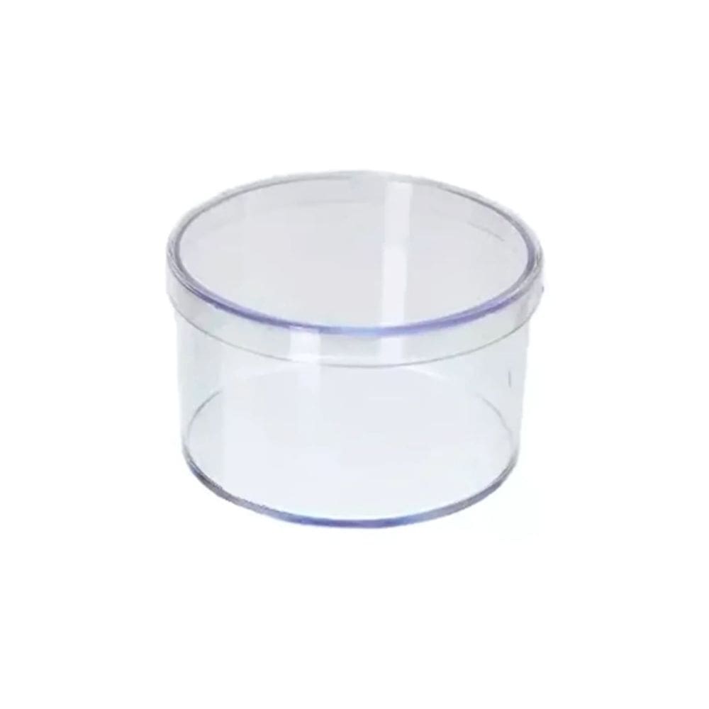Lembrancinha Pote Acrilica Madu Redonda 5x4cm 10 Un