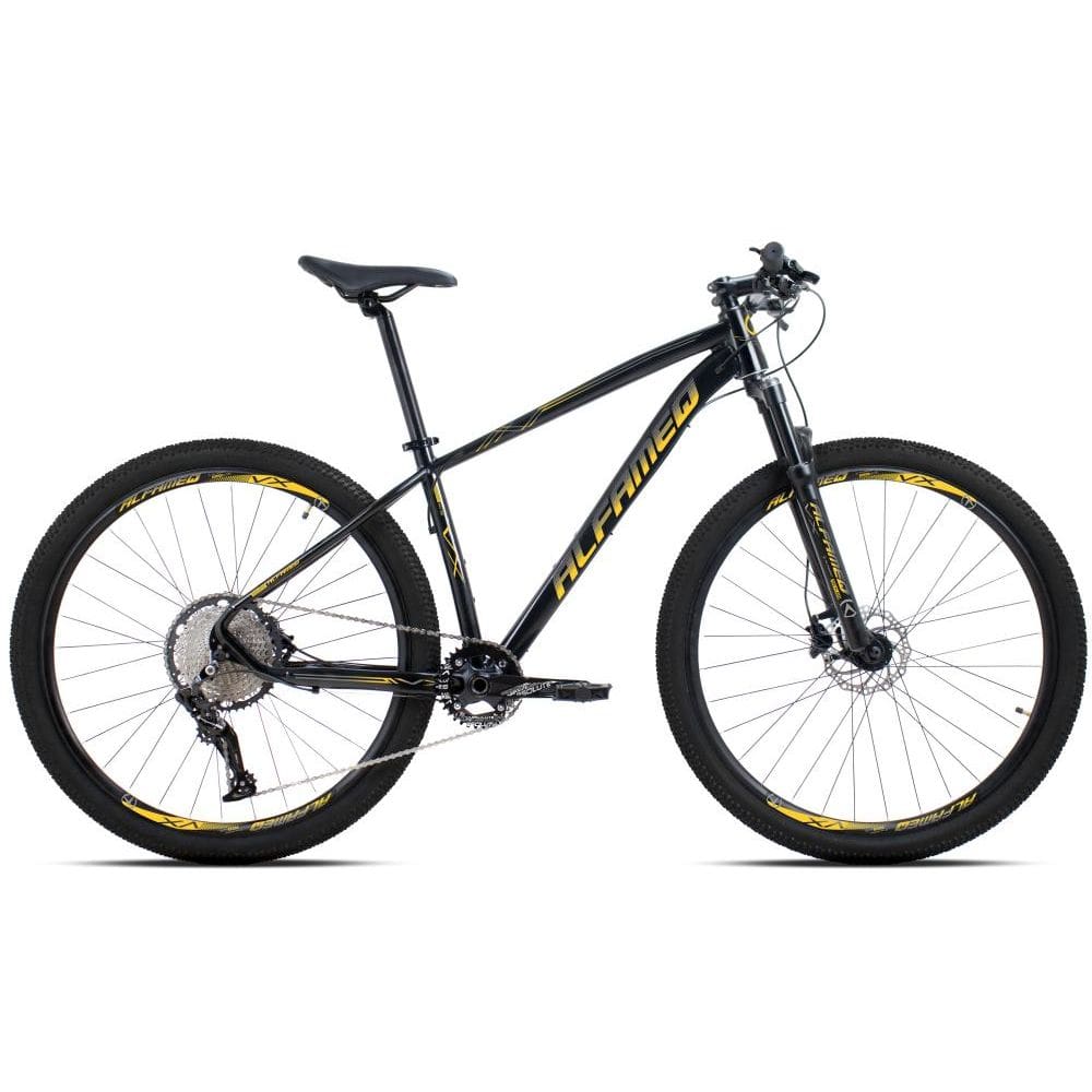Bicicleta Aro 29 Aluminio Alfameq Vx Freio Hidráulico 12 Marchas