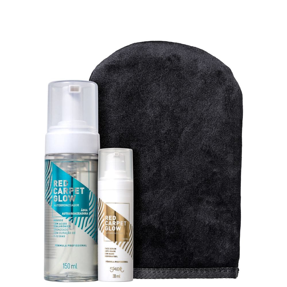Kit Skelt Red Carpet Glow Face and Body (3 Produtos)