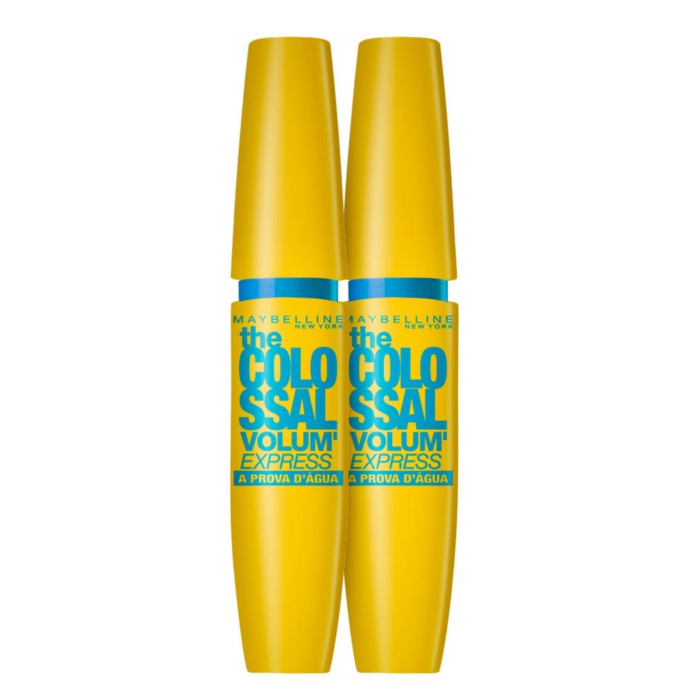 Kit Maybelline The Colossal Volum`Express Waterproof 2x9,2ml