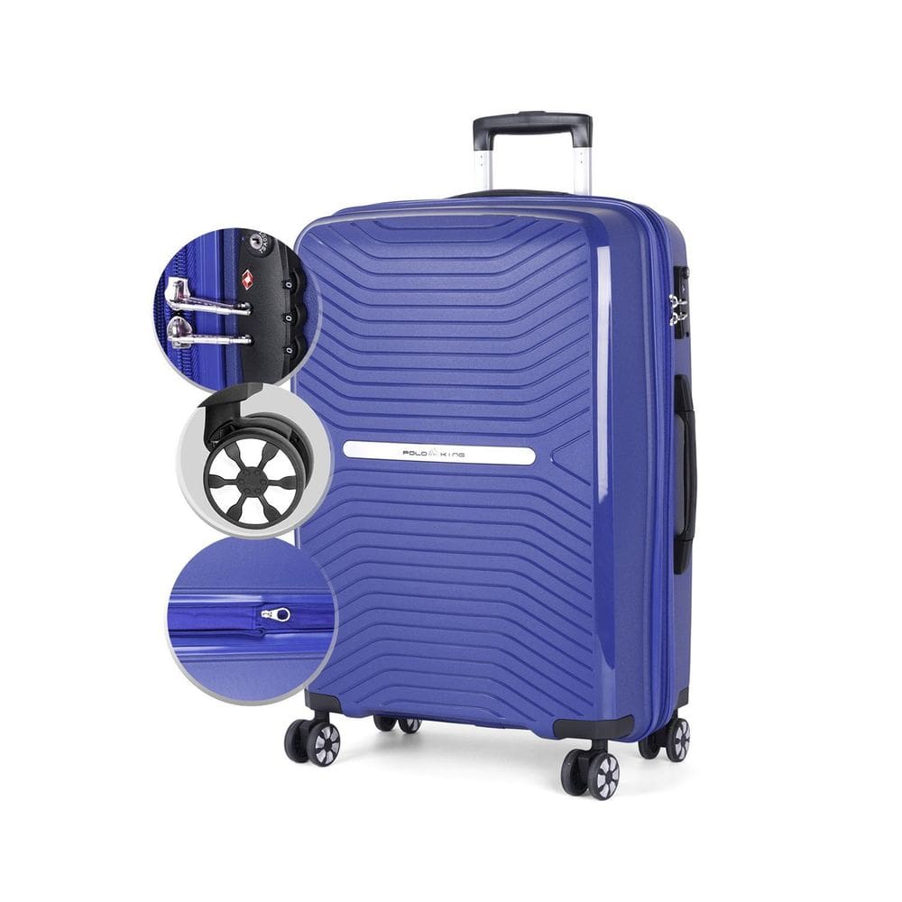 Mala De Viagem Bordo Polipropileno Expansível Anti-Furto Tsa