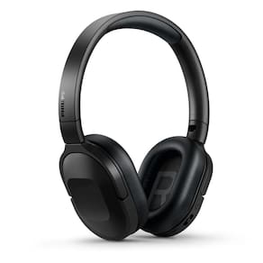 Fone de ouvido Bluetooth Philips TAH6506BK/00 ANC Wireless 32mm 30h Bateria Conectividade Multiponto