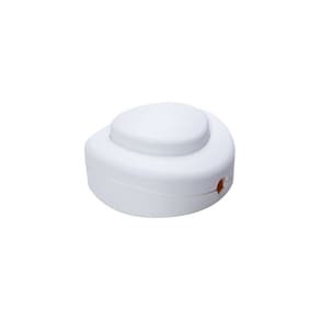 Botão Redondo Interruptor Branco de Pé Para Piso Luminárias Abajures Led Nuze