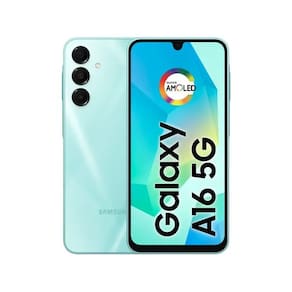 Smartphone Samsung Galaxy A16 5G 128GB - Verde Claro, RAM 4GB, Tela 6.7", Câmera Tripla 50MP + Selfie 13MP