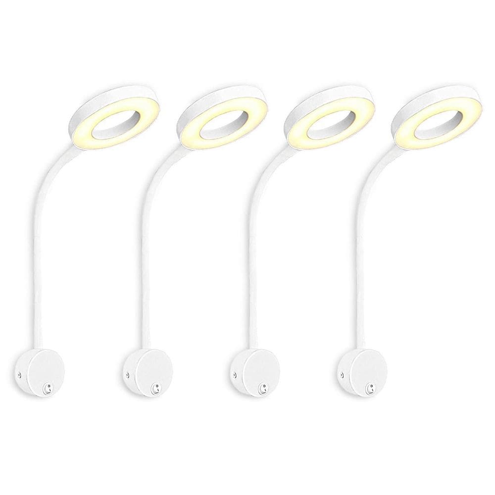 Kit 4 Arandela Para Leitura Led De Cabeceira 5W 3000K Bet70