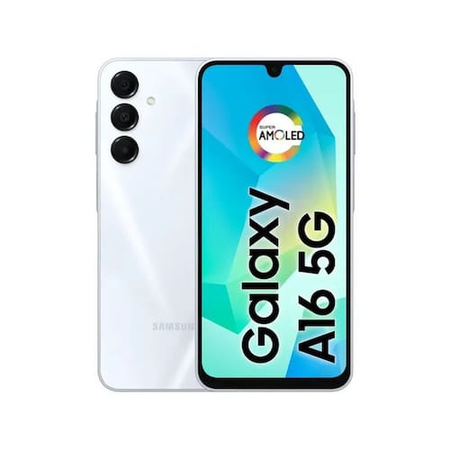 imagem-Smartphone Samsung Galaxy A16 5G 128GB - Cinza, RAM 4GB, Tela 6.7", Câmera Tripla 50MP + Selfie 13MP