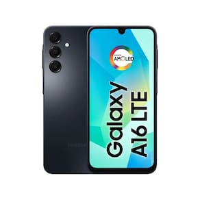 Smartphone Samsung Galaxy A16 128GB - Preto, 4G, RAM 4GB, Tela 6.7", Câmera Tripla 50MP + Selfie 13MP