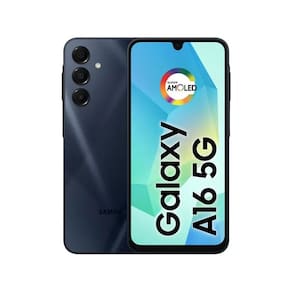 Smartphone Samsung Galaxy A16 5G 128GB - Azul Escuro, RAM 4GB, Tela 6.7", Câmera Tripla 50MP + Selfie 13MP