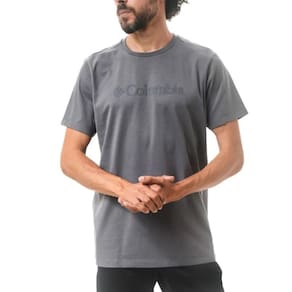 Camiseta Columbia Basic Logo II Branded Cinza Masculino