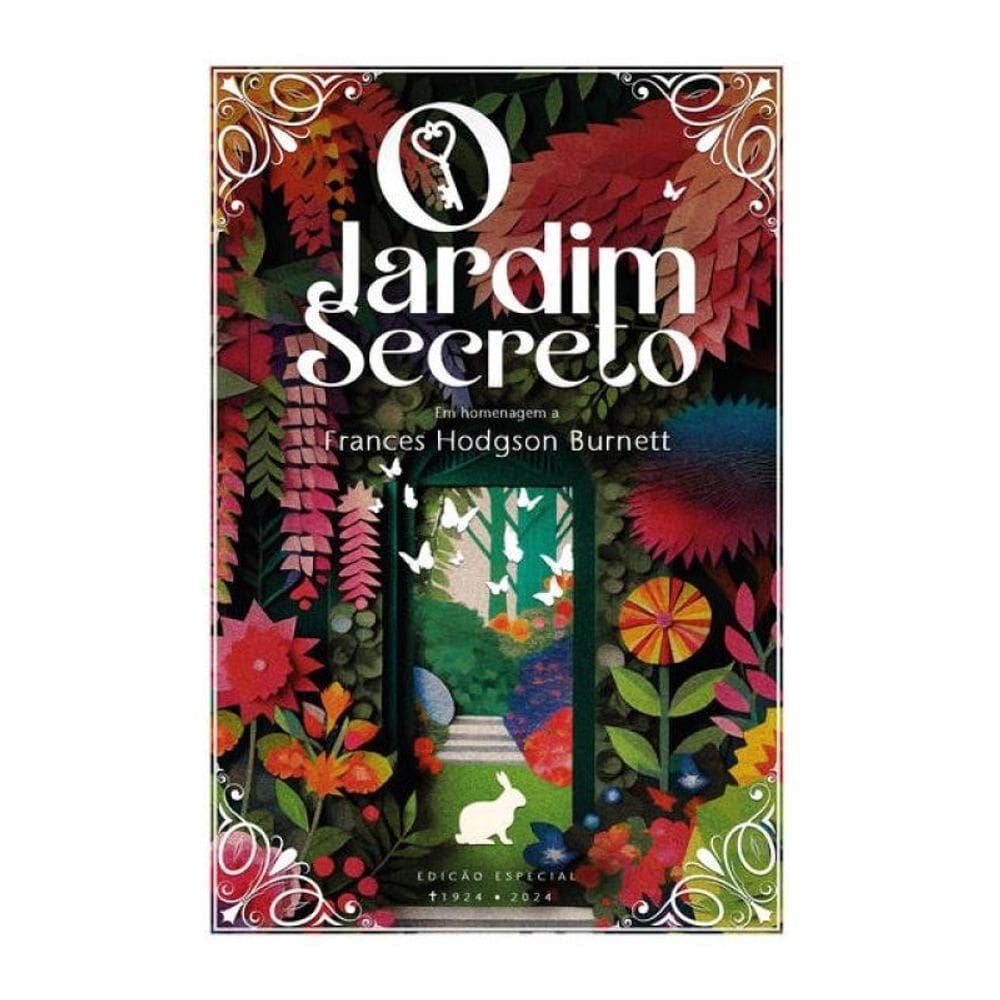 O Jardim Secreto - Edição De Luxo: Capa Dura; Fitilho; Reserva De Verniz; Trilateral Verde E Cabecea