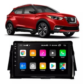 Kit Multimídia Kicks 2016 / 2024 Android 9 Pol 2/32Gb Carplay - Vision 8990CP
