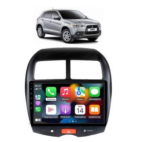 Kit Multimídia ASX 2010 / 2023 Android 9 Pol 2/32Gb Carplay Gps WiFi Rádio Bt - Vision 8990CP