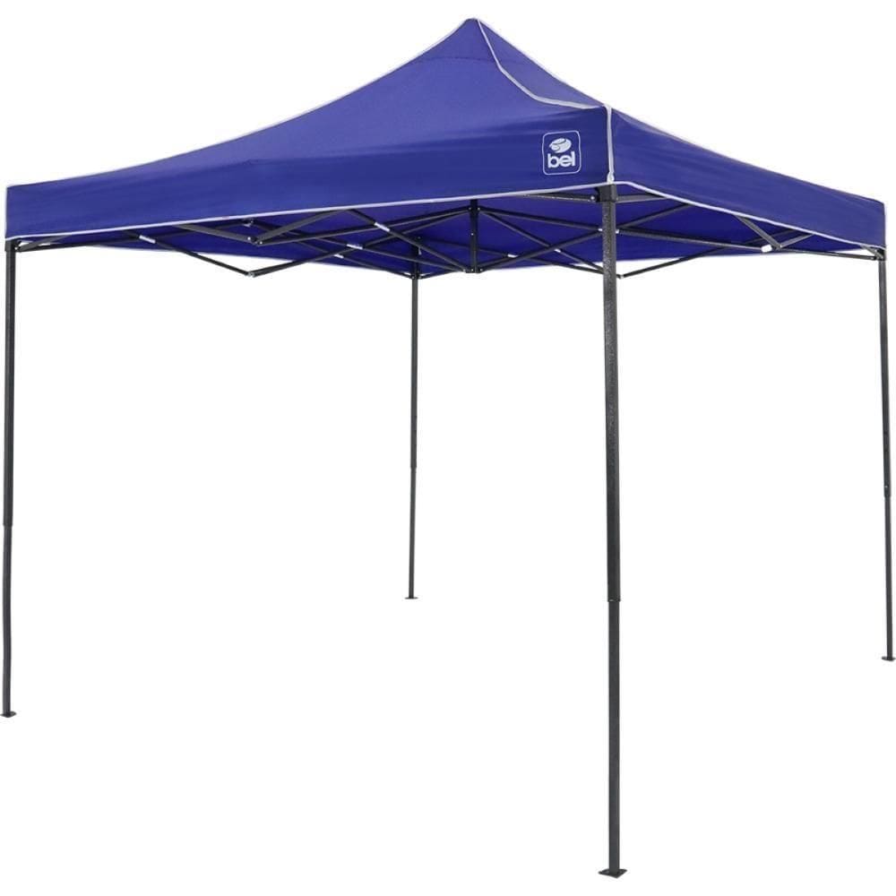 Tenda Gazebo Dobrável Azul Pagoda Flex Bel Regulável