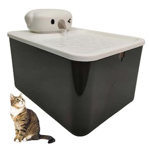 Bebedouro Fonte de Agua Gato Cao Pet Cachorro Animal de Estimaçao 2 Modos Sensor Presença Luz UV USB Bateria Recarregavel Automatico Silencioso