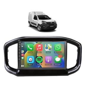 Kit Multimídia Fiorino 2021 / 2025 Android 9 Pol 2/32Gb Carplay Gps WiFi Rádio Bt - Vision 8990CP
