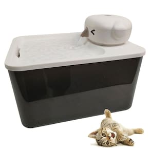 Bebedouro Fonte de Agua Gato Cao Pet Cachorro Animal de Estimaçao Sensor Presença 2 Modos USB Bateria Recarregavel Luz UV Automatico Silencioso