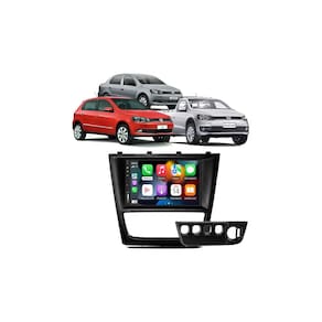 Kit Multimídia Gol Voyage Saveiro G6 7 Pol CarPlay AndroidAuto - 708BR Roadstar