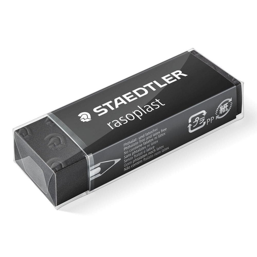 Borracha - Staedtler - Rasoplast Black - 65X23X13Mm