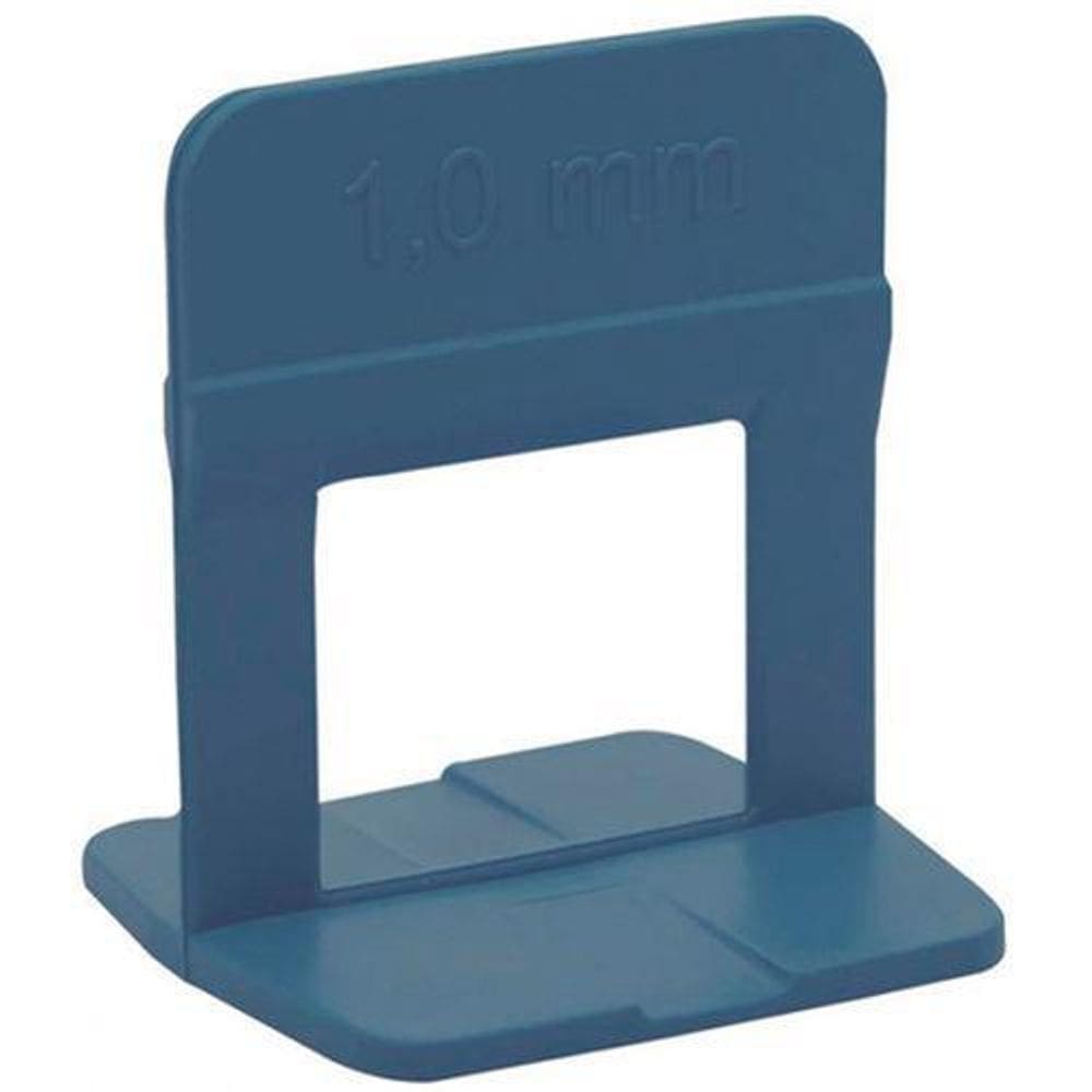 Espacador Nivelamento 1Mm Azul 50 Peças