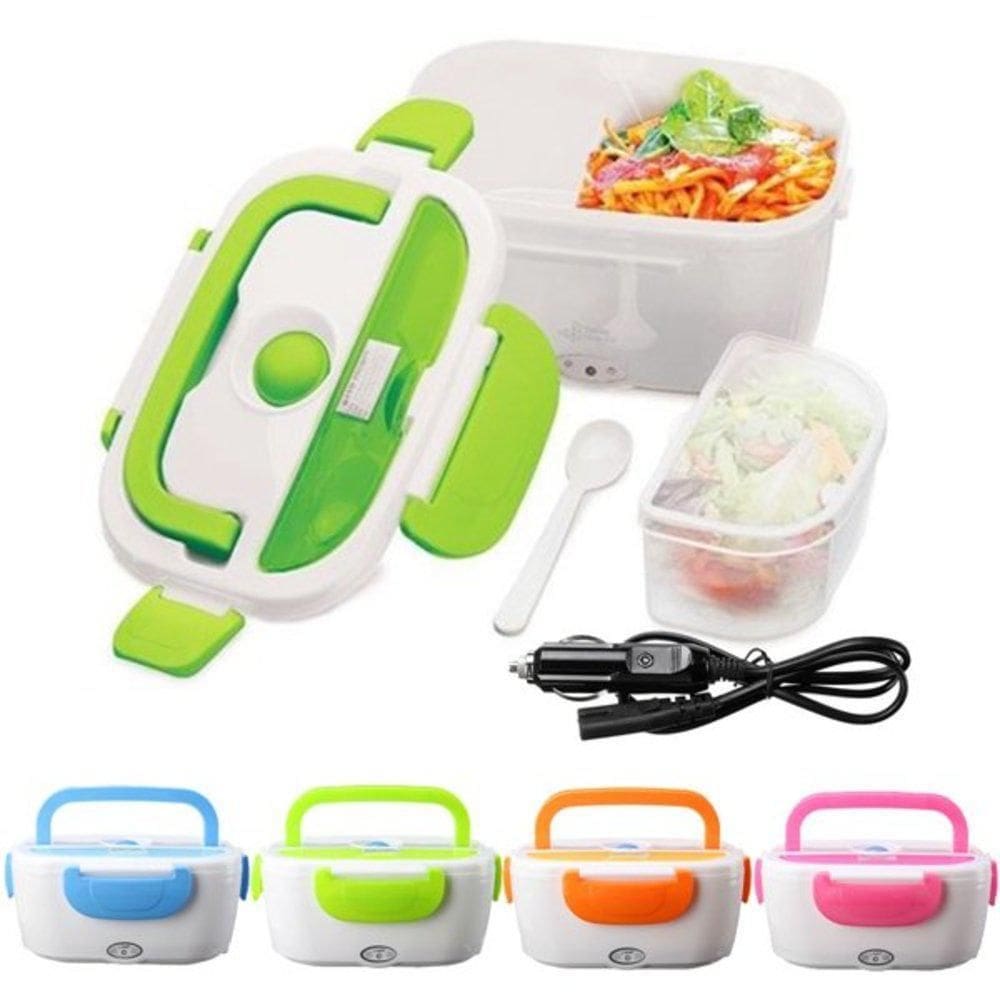 Marmita Eletrica Automatica 12V Termica Divisorias Lunch Box