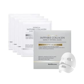 Máscara de ajuste de impacto de colágeno WELLDERMA Sapphire Premium