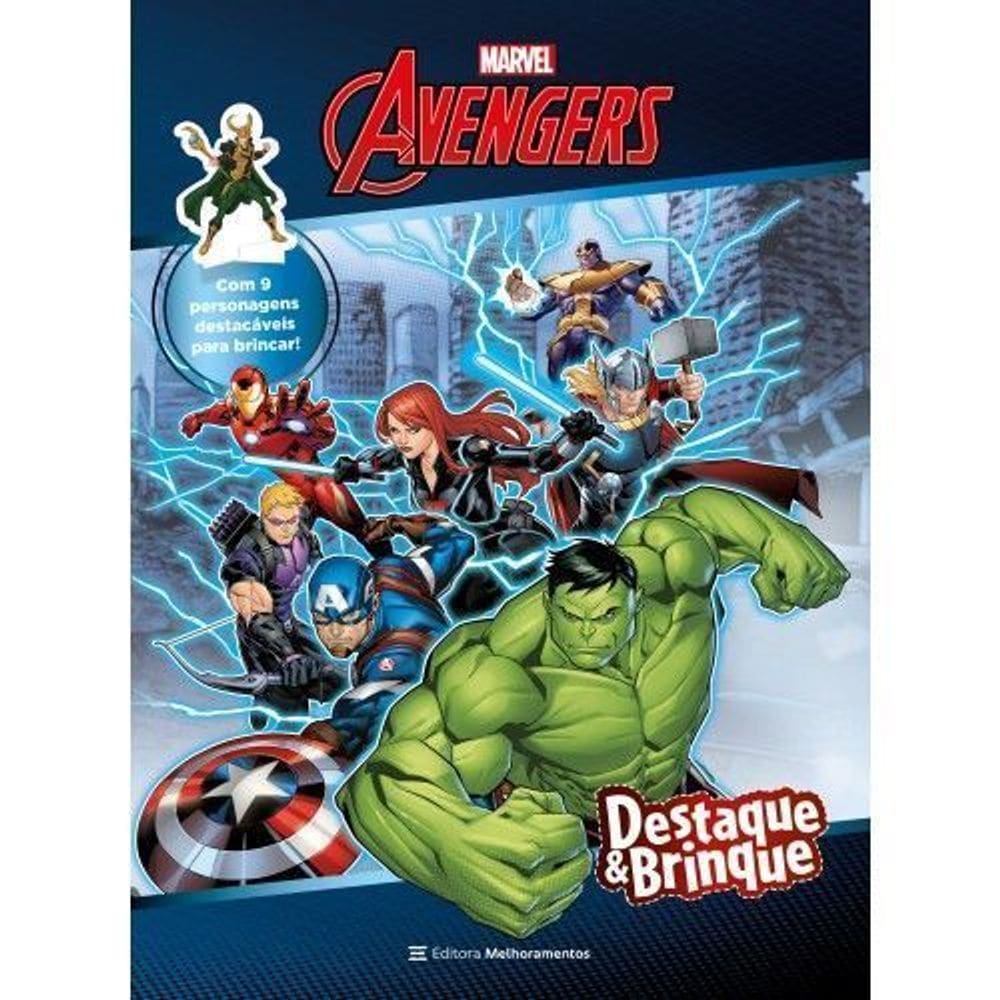 Destaque e Brinque - Avengers