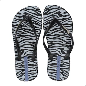 Chinelo Ipanema Animal Chic Preto