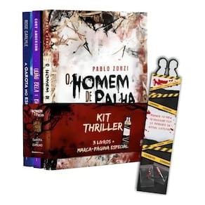 Kit - Thriller + Marca-Página Exclusivo