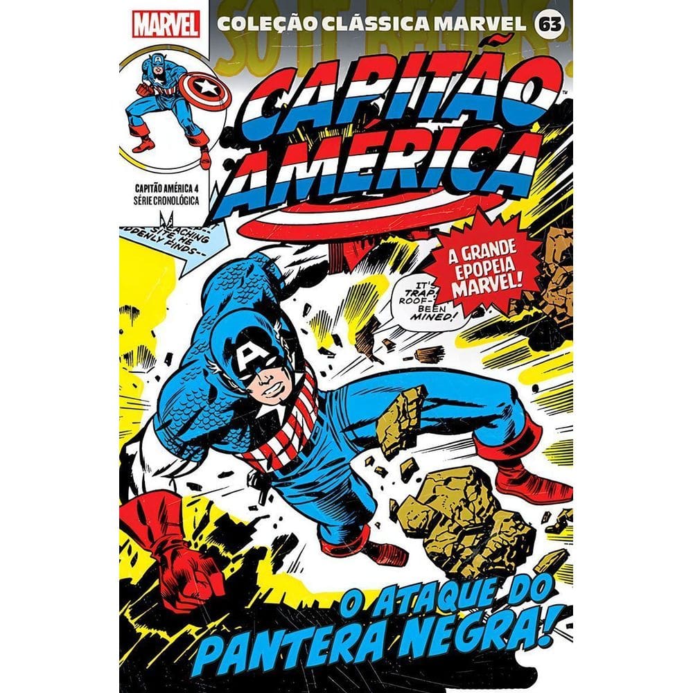 Coleção Clássica Marvel - Vol. 63 - Capitão América - Vol. 04