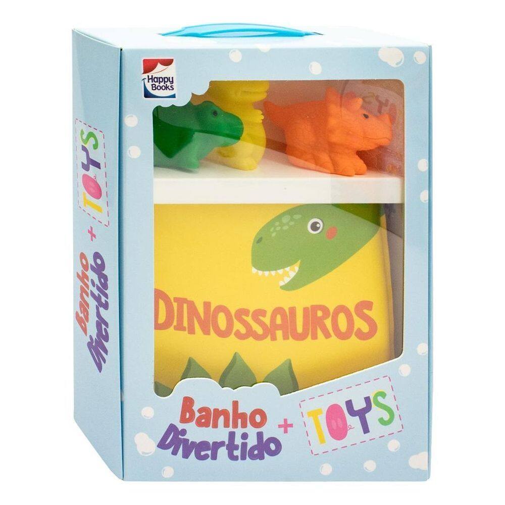 Banho Divertido + Toys - Dinossauros