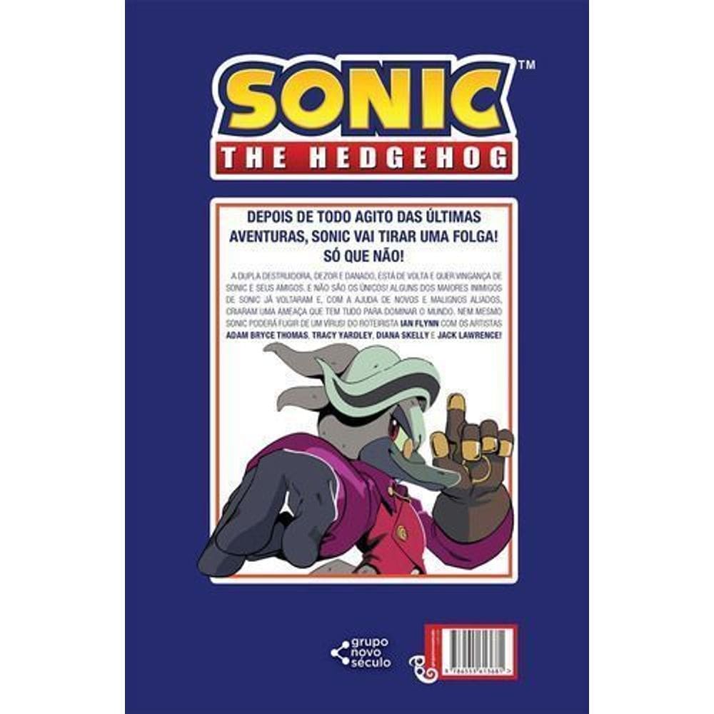 Sonic The Hedgehog - Vol. 04 - Infectado - ( Acompanha Pôster e Marcador)