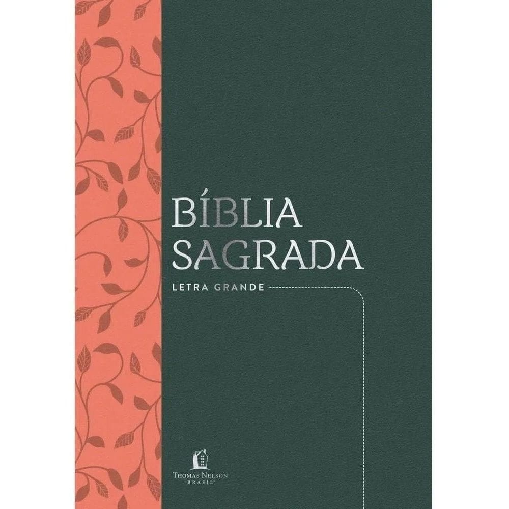 Biblia Sagrada Nvi, Couro Soft, Verde,letra Grande
