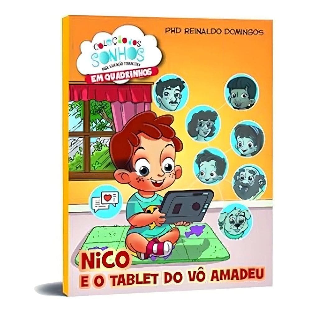 Nico e o Tablet Do Vô Amadeu (Coleção Dos Sonhos Em Hq)