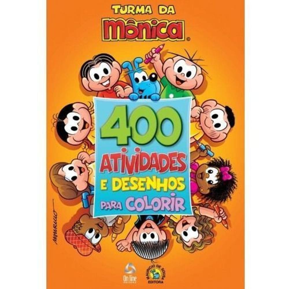 Turma da Mônica - Livro 400 Atividades e Desenhos