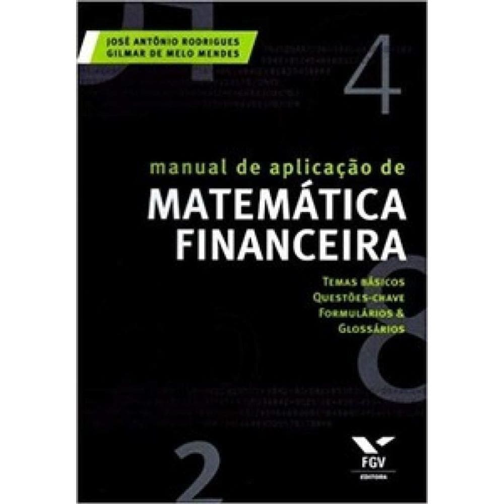 Manual De Aplicação De Matemática Financeira