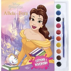 Disney - Aquarela - Bela e a Fera