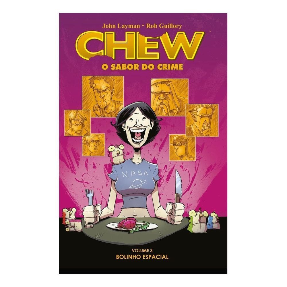 Chew - O sabor do crime - Bolinho espacial  - Vol.03