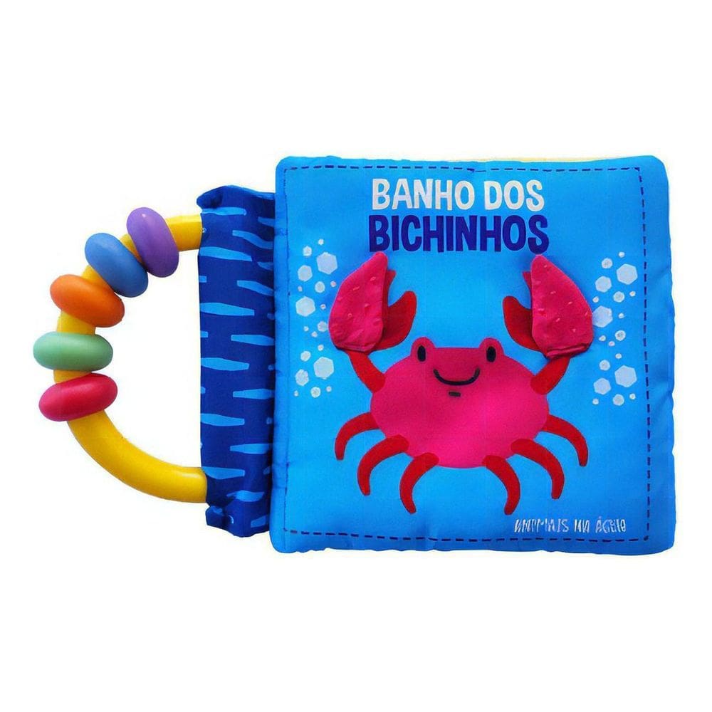 Livro Chocalho - Banho Dos Bichinhos