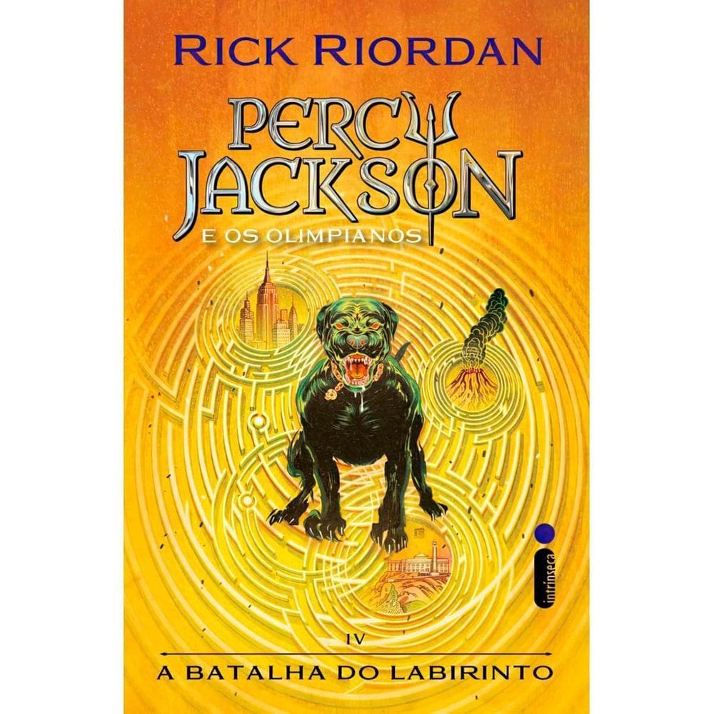 Percy Jackson e os Olimpianos - Vol. IV - A Batalha do Labirinto