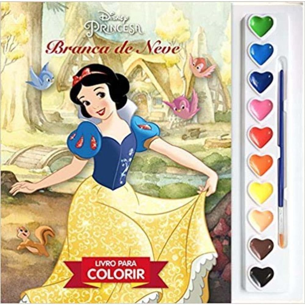 Disney - Aquarela - Branca De Neve