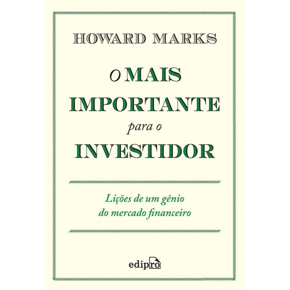 Mais Importante Para o Investidor, O