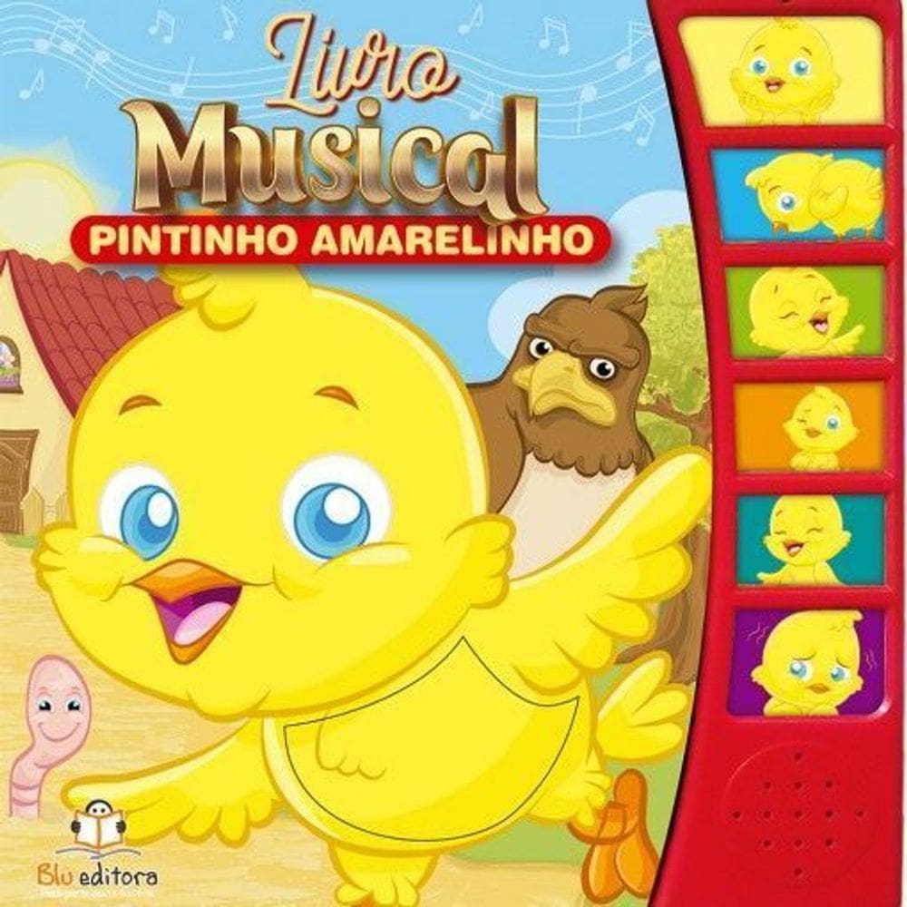 Livro Musical: Pintinho Amarelinho