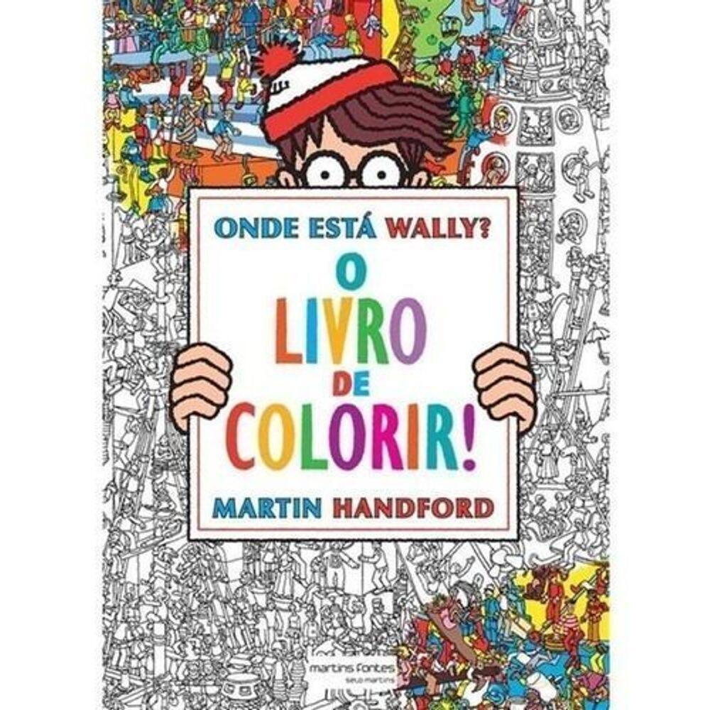 Onde está Wally? O livro de colorir